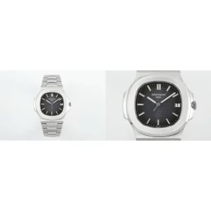 AAA Patek Philippe Nautilus 5711/1A Replica Swiss - Stainless Steel & Black Dial