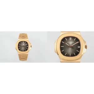 Swiss AAA Patek Philippe Nautilus 5711/1R-001 Replica – Rose Gold Case & Brown Dial