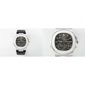 Patek Philippe Nautilus 5712G-001 Replica Swiss Super Clone - Stainless Steel Case & Grey Dial