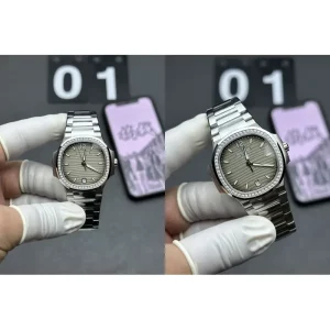 Super Clone Patek Philippe Nautilus 7118/1200A-011 Replica – Gray Dial & Stainless Steel