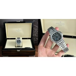 AAA Patek Philippe Nautilus 5712/1A-001 Replica Swiss – Blue Dial & Stainless Steel