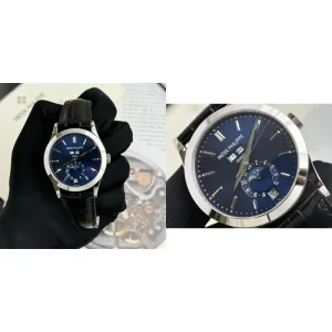 Swiss Super Clone Patek Philippe Complications 5396G-017 Replica – Blue Dial & Stainless Steel