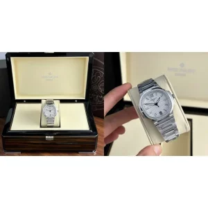 Super Clone Patek Philippe Nautilus 7118/1200A-010 Replica Swiss – White Dial & Stainless Steel