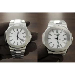 Super Clone Patek Philippe Nautilus 5711/1A-011 Replica – White Dial & Stainless Steel
