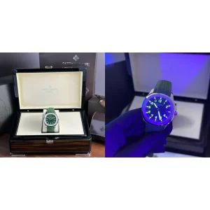 Best Patek Philippe Aquanaut 5168G-010 Replica Super Clone – Green Dial & Rubber Strap
