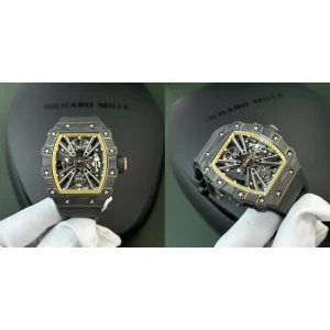 Swiss Richard Mille RM 12-01 Replica AAAAA - Skeleton Dial & Carbon TPT Case