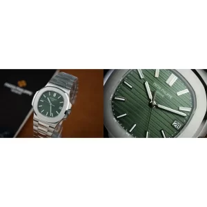 Swiss Best Patek Philippe Nautilus 5711/1A-014 Replica - Green Dial & Stainless Steel
