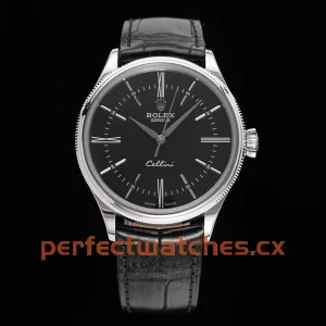 Rolex Cellini 50509-0006 Replica Luxury Black Dial Automatic Classic Watch