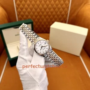 Rolex Datejust 126231-0021 Replica Mother of Pearl Dial Diamond Watch