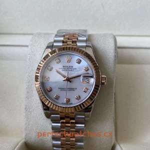 Rolex Datejust 126331-0014 Replica Two-Tone Jubilee Bracelet MOP Diamond Dial Watch