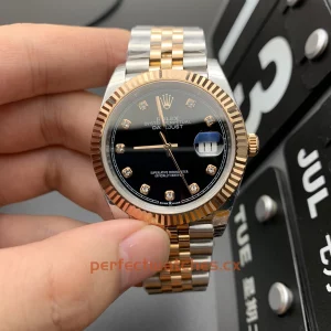 Rolex Datejust 126333 Replica 41mm with Fluted Bezel & Jubilee Bracelet