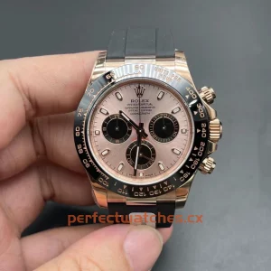 Rolex Daytona 126515LN-0006 Replica Sundust Dial Chronograph with Black Ceramic Bezel