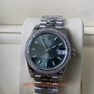 Rolex Datejust 126200-0002 Replica Luxury Smooth Bezel Silver Dial Automatic Watch