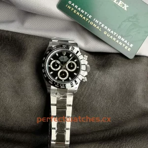 Rolex Daytona 116500LN Replica Men’s Luxury Sport Watch with Black Ceramic Tachymeter