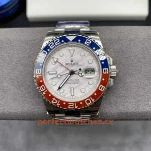 Rolex GMT-Master II 126719BLRO Replica White Meteorite Pepsi Bezel Automatic