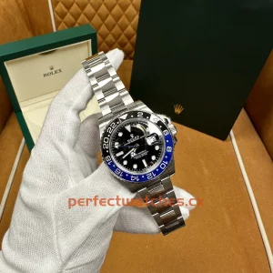 Rolex GMT-Master II m126710BLNR-0003 Replica Black Blue Ceramic Bezel Luxury Watch
