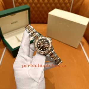 Rolex Yacht-Master 268621-0003 Replica Chocolate Dial Everose Rolesor Watch